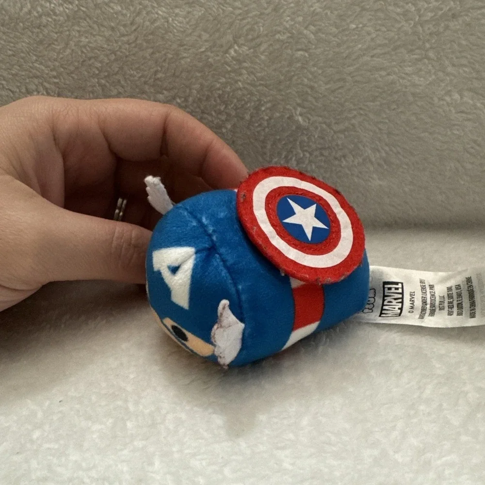 Disney‎ Tsum Tsum Marvel Star Wars Plush Lot Captain America Black Widow Panther